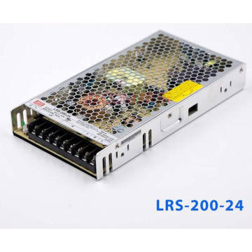 200W LRS Serie Meanwell LED Fuente de alimentación
